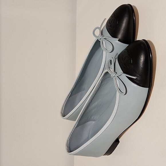 Blue Chanel Ballerinas - Picture 1 of 4